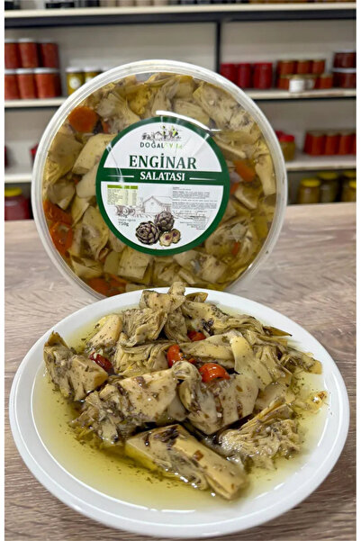 hasan çığrı doğalevim Enginar Salatası Brüt 960 GR Süzme Net Ağırlık 750 GR K...