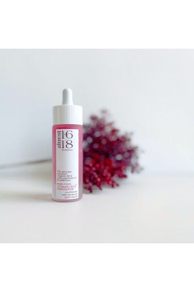 Almost 1.618 Anti-roșeață B12 + Ceramide Renovare Celulară Multiserum Roz 30ml