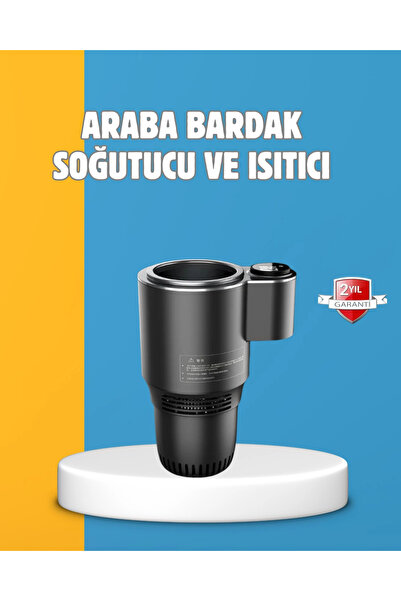 SORA GROUP Smart Cup Holder Car Interior Thermal Heater Cooler with Digital D...