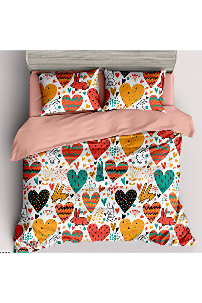 FrasinHome Lenjerie de pat single, 100% bumbac , confort , 4 piese, model ini...