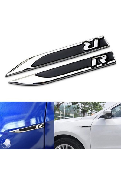 adagarage Volkswagen Arma Çamurluk Logosu Passat Golf Polo Jetta R Arma R Logo