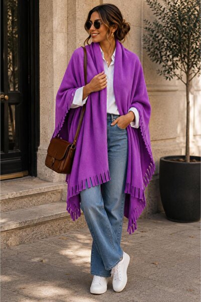 Wearflawless Women's Polar Fabric Shawl, Scarf, Winter Warm Shoulder Shawl wi...