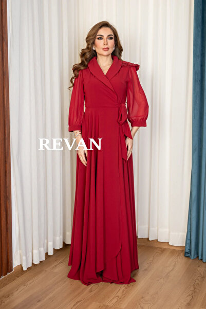 revan فستان أنيق بتصميم كلاسيكي فخم