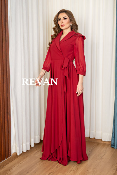 revan فستان أنيق بتصميم كلاسيكي فخم