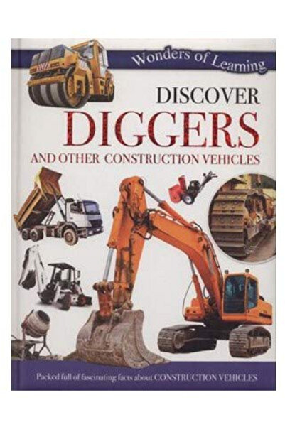 North Parade Publishing 32PP SQUARE OMNIBUS-DISCOVER DIGGERS&CONSTRUCTION