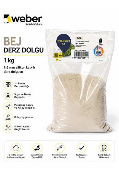 Genel Markalar Bej Derz Dolgu 1 KG – 1-6 mm Silikon Katkılı