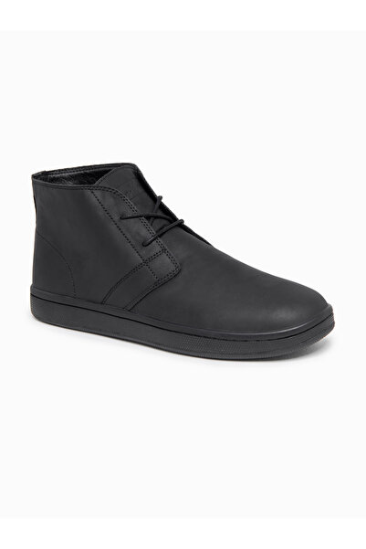 OMBRE Adidași bărbați, design casual OM-FOCS-0162 Negru
