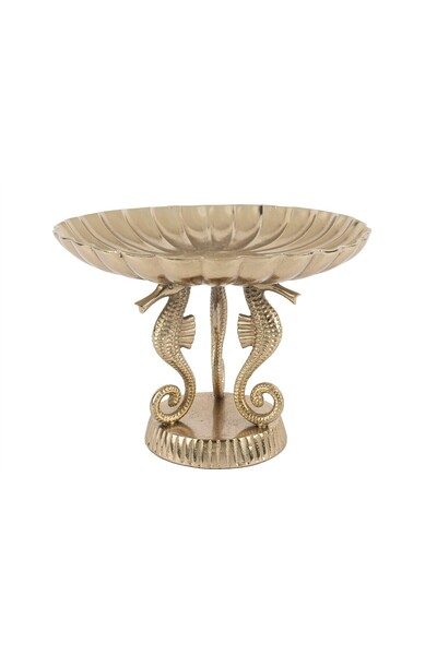 Mikasa Moor Antik Gold Denizatı Dekoratif Ayaklı Tabak 34x26cm