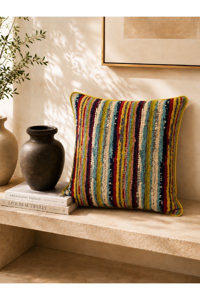 GAVİLLA Veyra Lüks El Dokuma Kilim Kırlent Kılıfı