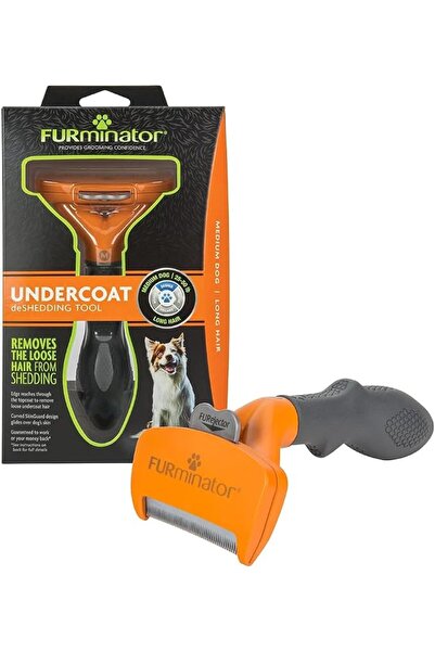 Furminator اداة ازالة الشعر المتساقط للكلاب من فورمينيتور، فرشاة لمنع تساقط ا...