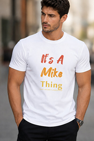 Trend Mixs Men's Printed Basic Short Sleeve Crew Neck Casual T-Shirt