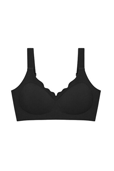 Cottonhill Sutien fără cusături - Mirena |   Sutien negru pentru femei, cu te...