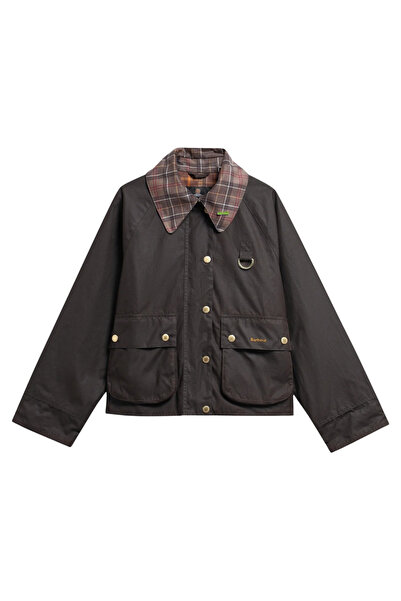 Barbour Icons Tartan Spey Yağlı Ceket RU91 Rustic Muted