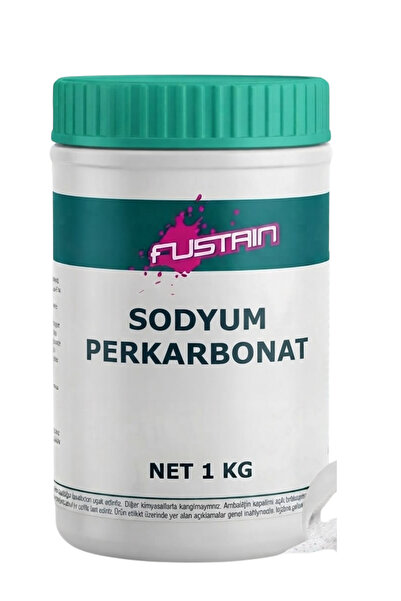 FUSTAIN Sodyum Perkarbonat 1 Kg - Çok Amaçlı Ağartıcı ve Leke Çıkarıcı (Doğa ...