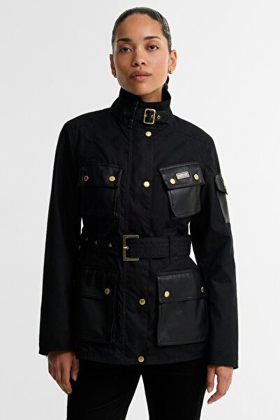 Barbour B.Intl International Heritage Yağlı Ceket BK71 Black Northumberland C...