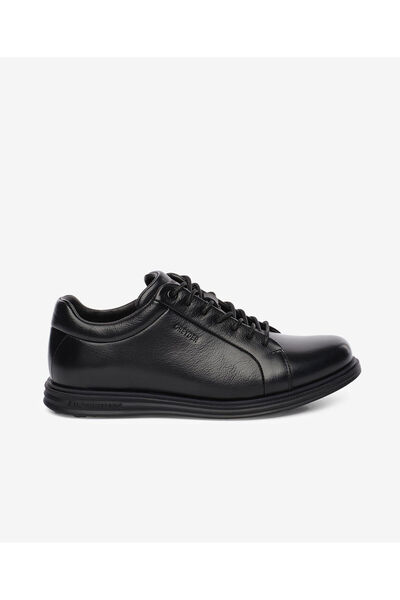 Greyder Men's Black Genuine Leather Comfort Shoes 6K1Fa00240
