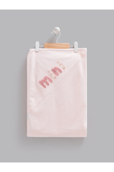 Caramell Premium Combed Cotton Blanket 85*90 Pink