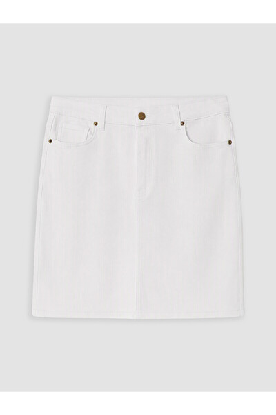 LC Waikiki Trendlucky Slim Fit Mini Jean Skirt with a Difference