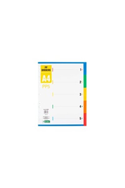 MC Micostore Index plastic A4 1-5 d.rect 009400