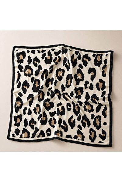 BIJUTERI Leopard Pattern 70X70 Women's Scarf