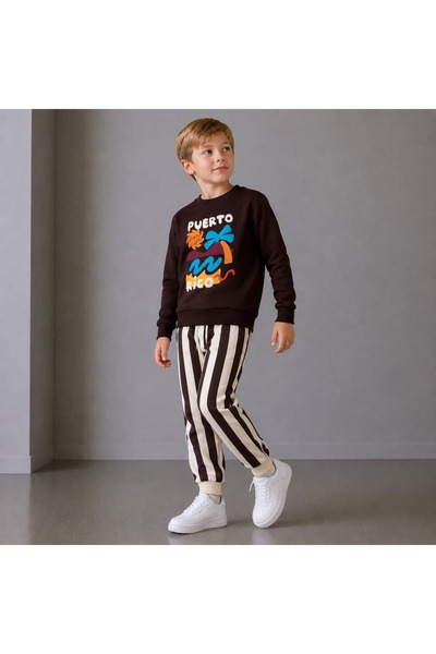 Patriko Boys' New Season Nursery & Kindergarten Sweathirt Pants Top and Botto...