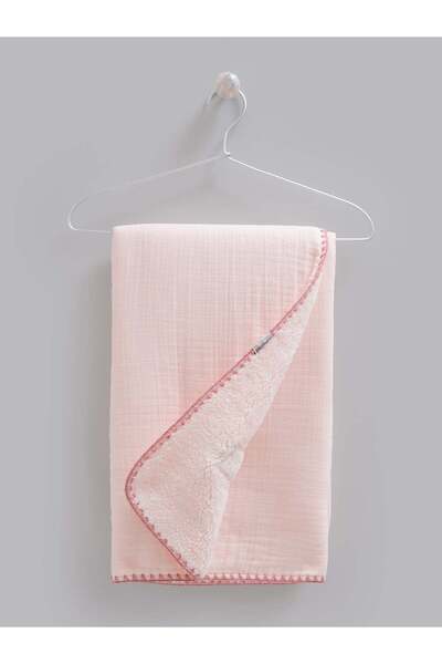 Caramell Emilio Muslin Wellsoft Blanket 85*90 Pink