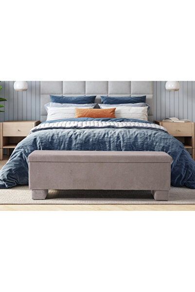 Breda Home Concept Side Kapaklı Yatak Ucu Bench Puf