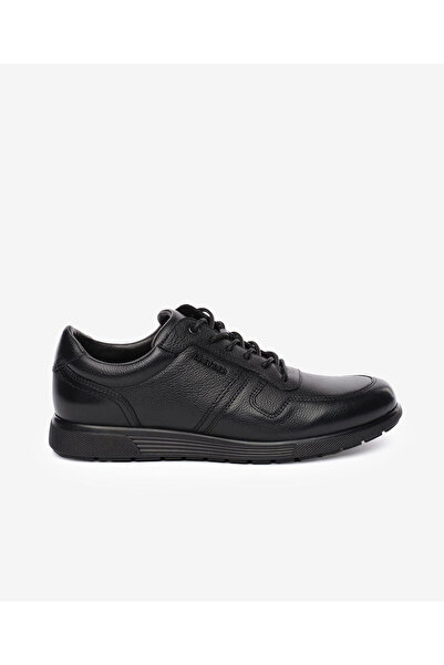 Greyder Men's Black Genuine Leather Comfort Shoes 5K1Fa10201