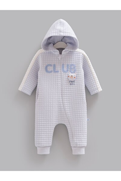 Caramell Torino Men's Hooded Jumpsuit Blue