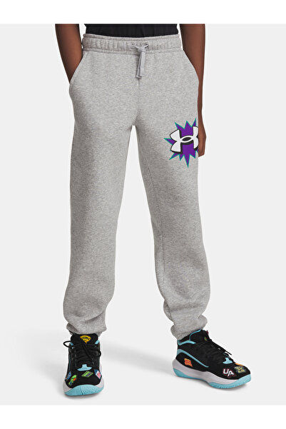 Under Armour UA B RIVAL FLC GRAPHICS JGR - Pantaloni de trening pentru băieți