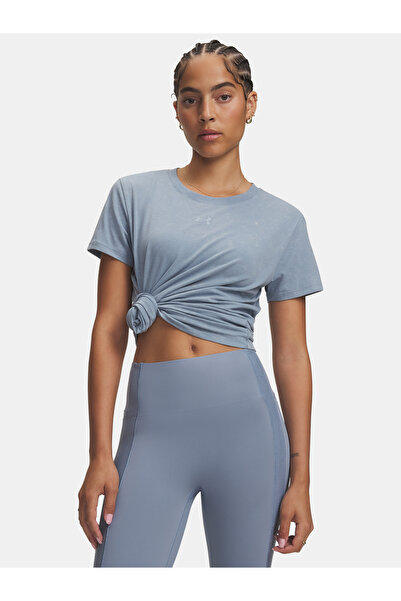 Under Armour Rival Cotton Wash SS - Tricou de damă