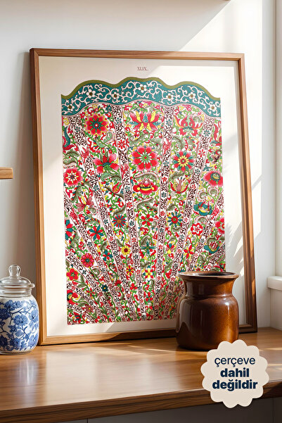 Persona Istanbul Owen Jones "Chinese Ornament (Levha 49)" - Çini Desenli Sana...