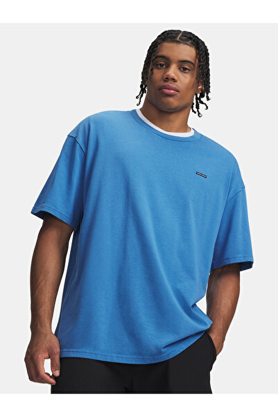 Under Armour UA M HWT OS WASH SS - Tricou bărbătesc