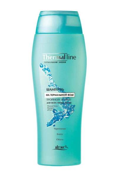 Vitex - Thermal Line Shampoo with Thermal Water, Triple Effect, for All Hair ...