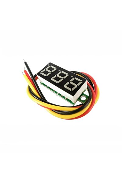OEM Ψηφιακό βολτόμετρο DC 2.7 - 100 V - κόκκινο