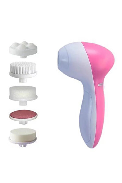 Choice Pink Electric 5 IN 1 Electric Facial Cleaner Brush Wash Machine Spa Sk...