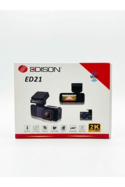 ED-21 2k Ön + 1k Arka Araç Kayıt Kamerası
