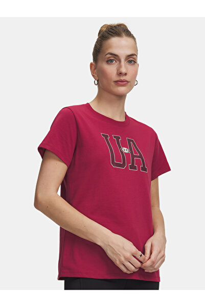 Under Armour UA W ICON FLCE GRAPHC SS - Tricou de damă