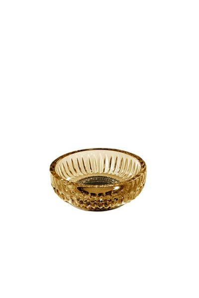 TREESSECI Elegance Soap Dish, Countertop - Amber/Gold