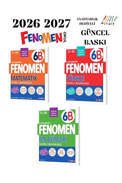 Fenomen Yayıncılık 6.SINIF 3 LÜ SET 2026 2027