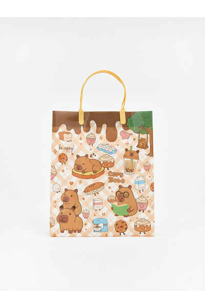 LC Waikiki Animal Figured Cardboard Bag