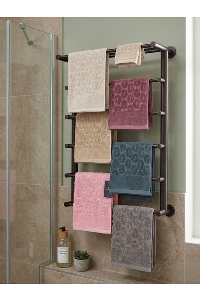 MY MÜRDÜM Cotton Series 50X90 6-Piece 100% Cotton Towel Set |   Dowry Towel Set