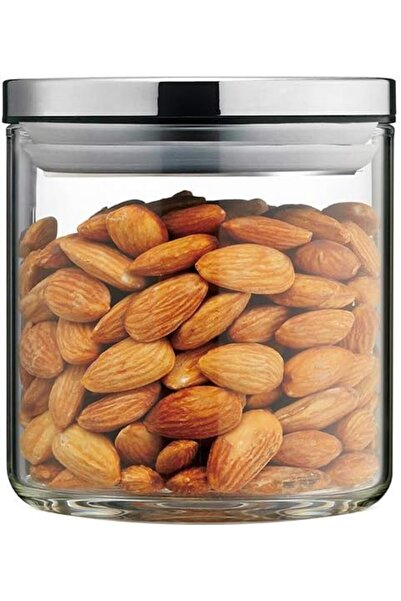 GENERAL 600ml Stackable Bamboo Lid Glass Food Storage Containers Organizing Sets