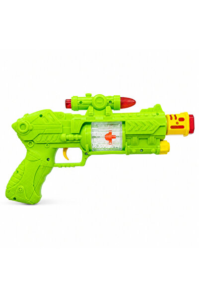 Prlk toys Lazerli Işıklı Sesli Döner Gövdeli Oyuncak Uzay Silahı