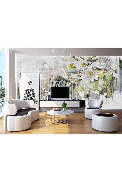 VIODESIGN Fototapet abstract ,autoadeziv, Lotusul, multicolor,120x200 cm AB86