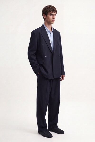 Antioch Relaxed Fit Striped Men's Suit
