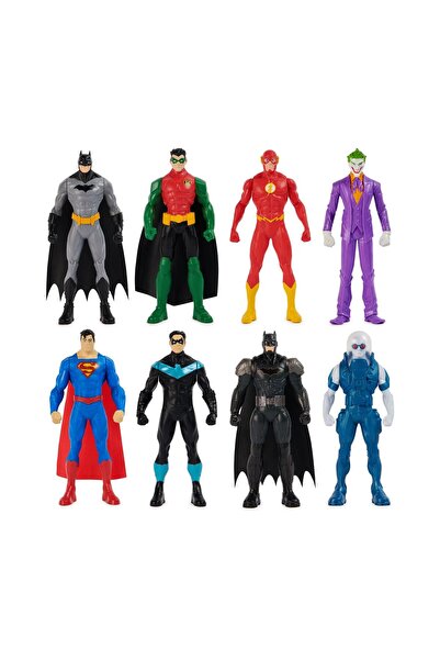 Spin Master Toys Far East Spin Master DC: Batman – 8 Pack Figures Set 6 Inch ...