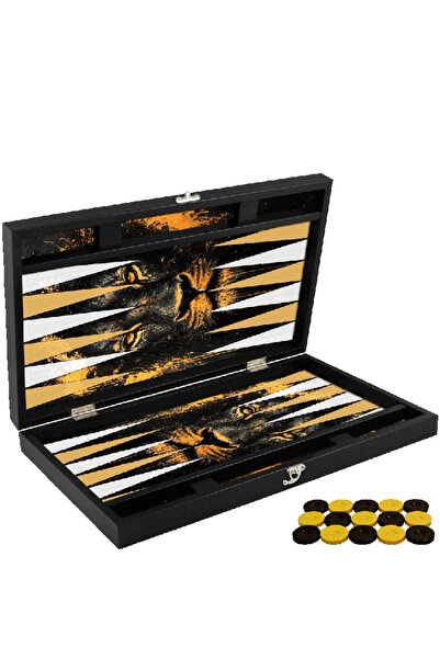 MEKs Special Lion Design Backgammon