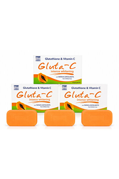 Lovisah Glutathione & Vitamin C Papaya Exfoliating Soap – Face & Body Soap, 1...