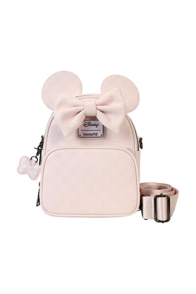 Loungefly Geantă crossbody convertibilă Disney Minnie Ear Evergreen (WDTB3129)